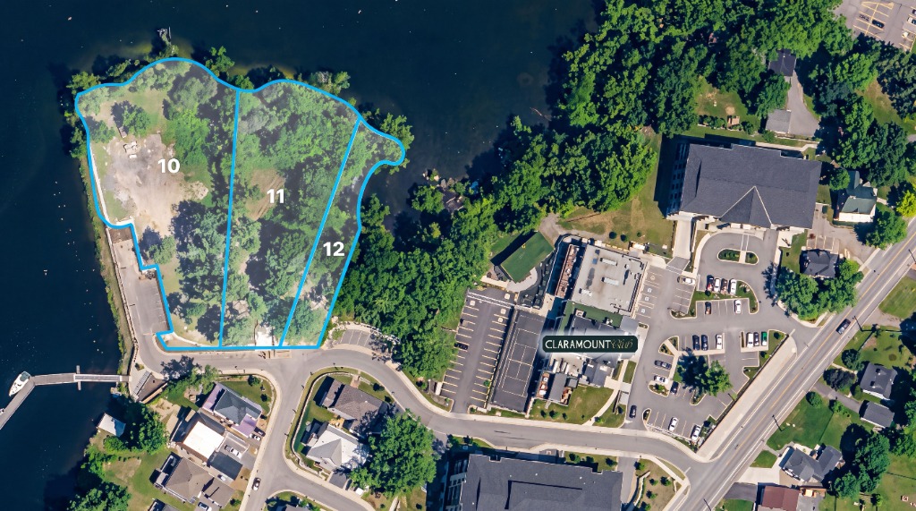 Aerial Site Plan with Lot 11 Highlighted